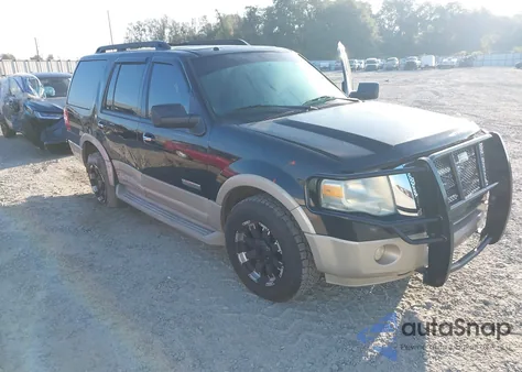 2007 Ford Expedition Eddie Bauer from USA, damaged, VIN 1FMFU17587L180805